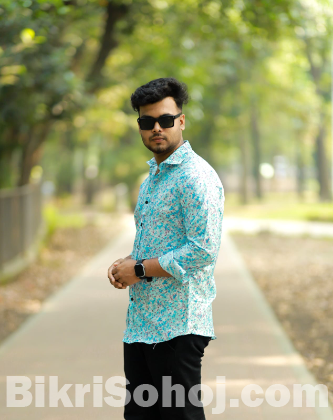 Printed Cotton Shirt